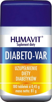 Humavit - suplement dla diabetyków