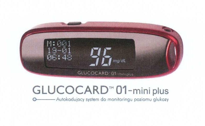 Glukometr glucocard 01 mini plus