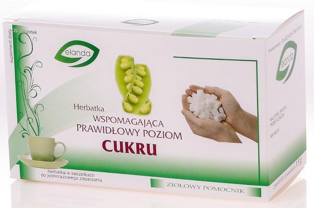 Herbata wspomagająca prawidłowy poziom cukru